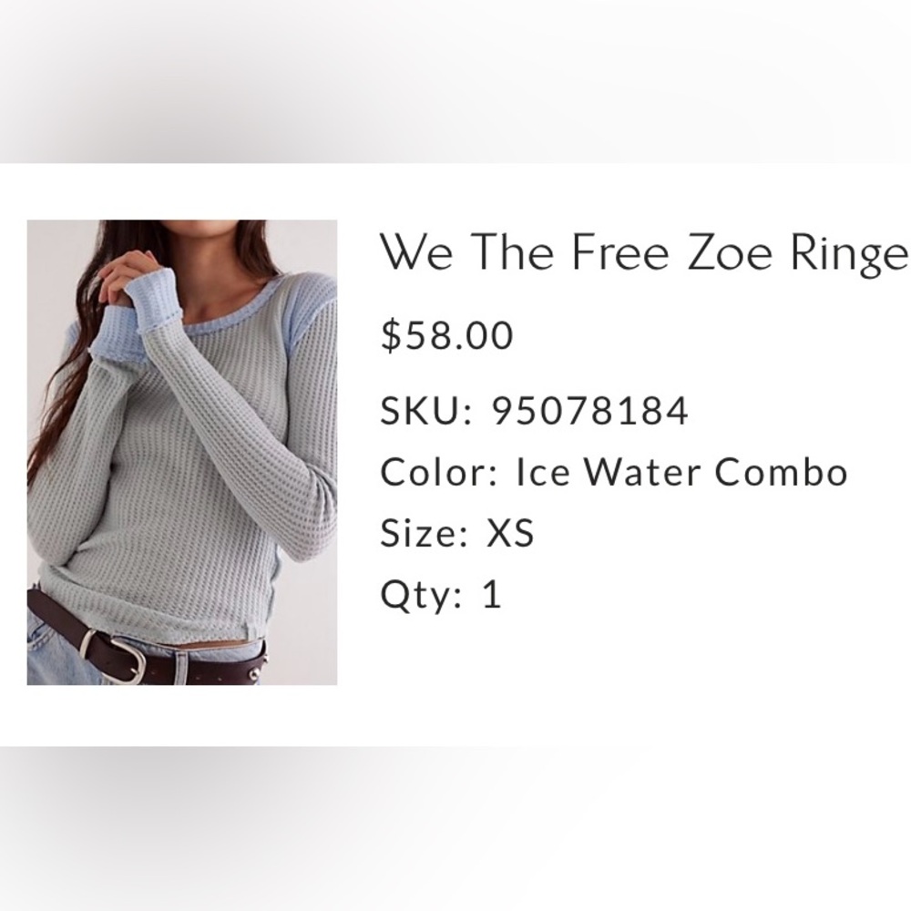 We The Free Zoe Ribbed Sweater